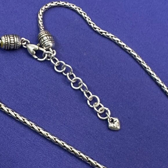 Brighton ABC Hook Charm Necklace w/Heart Charm & Initial Charms - Picture 11 of 13